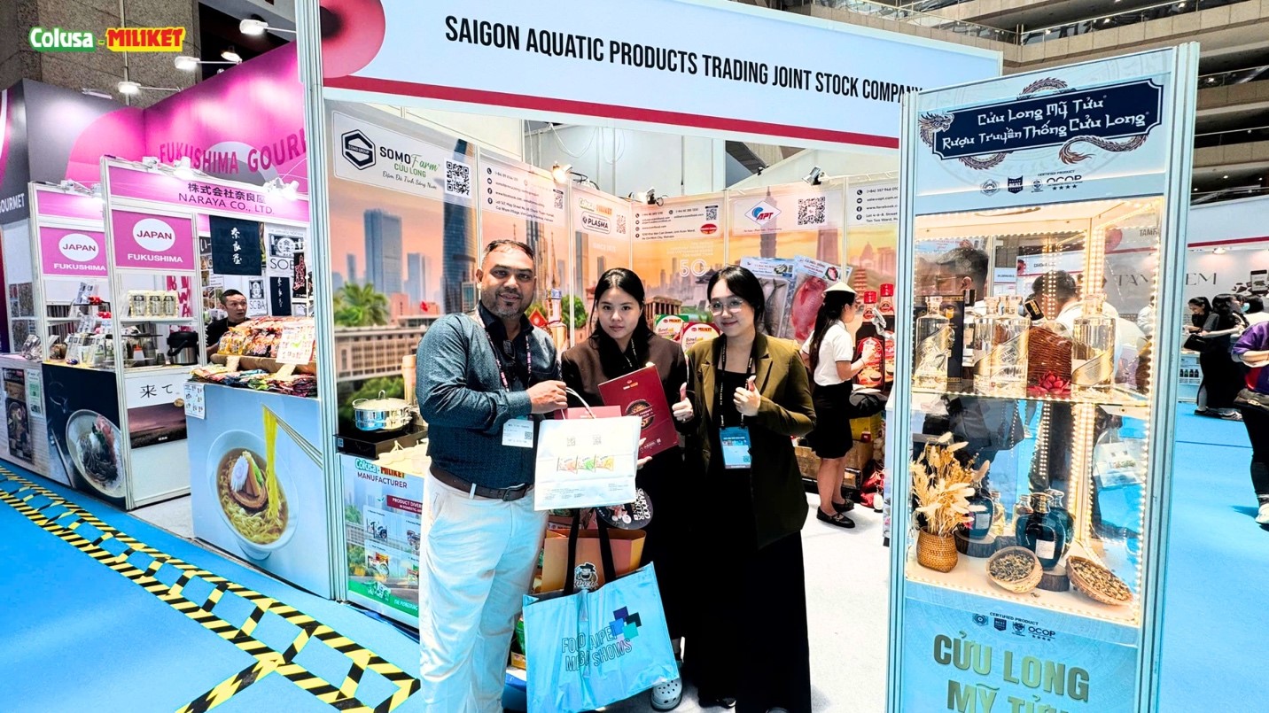Colusa - Miliket tiếp tục mở rộng dấu ấn thương hiệu Việt tại Food Taipei Mega Show 2026