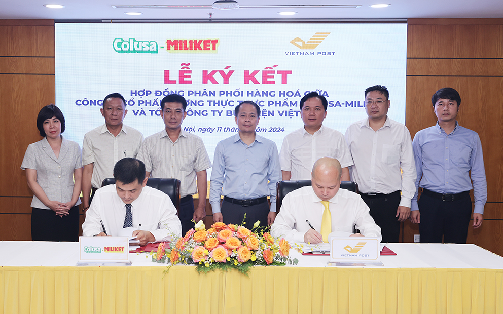 Colusa-Miliket đồng hành cùng Bưu Điện Việt Nam!!!