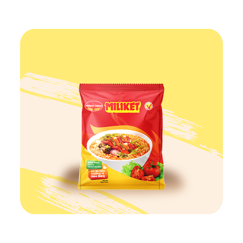Mì hương vị Heo BBQ