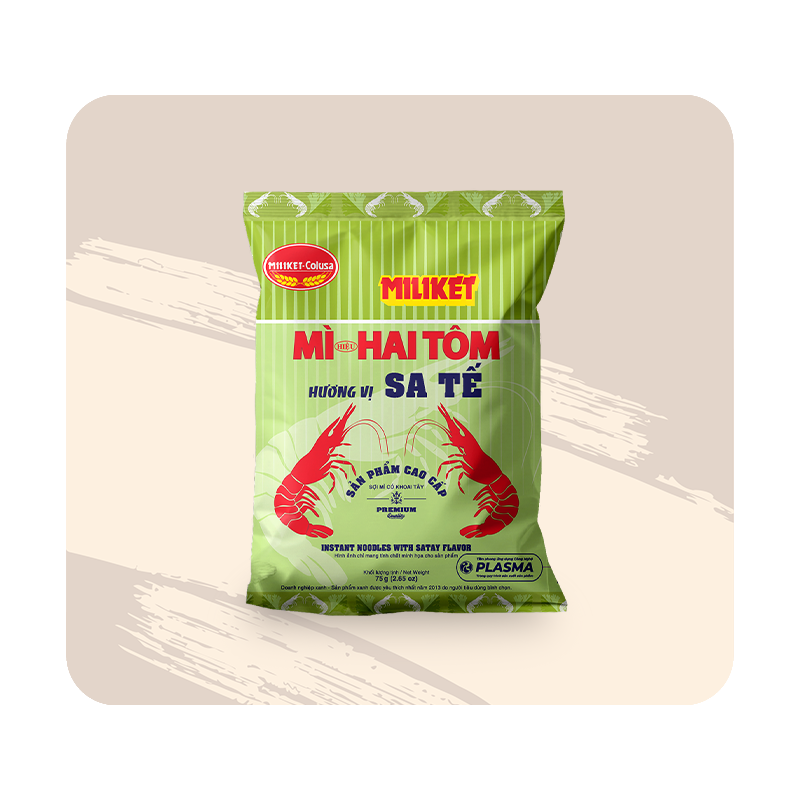 Mì Hai Tôm vị Sa Tế Cao Cấp 