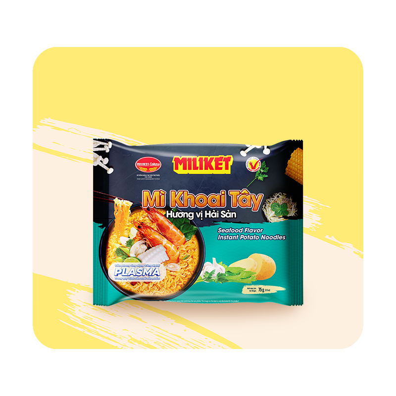 Mì Khoai Tây hương vị Hải Sản 