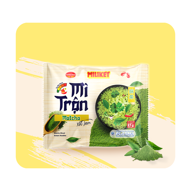 Mì Trộn Matcha Xốt Kem 