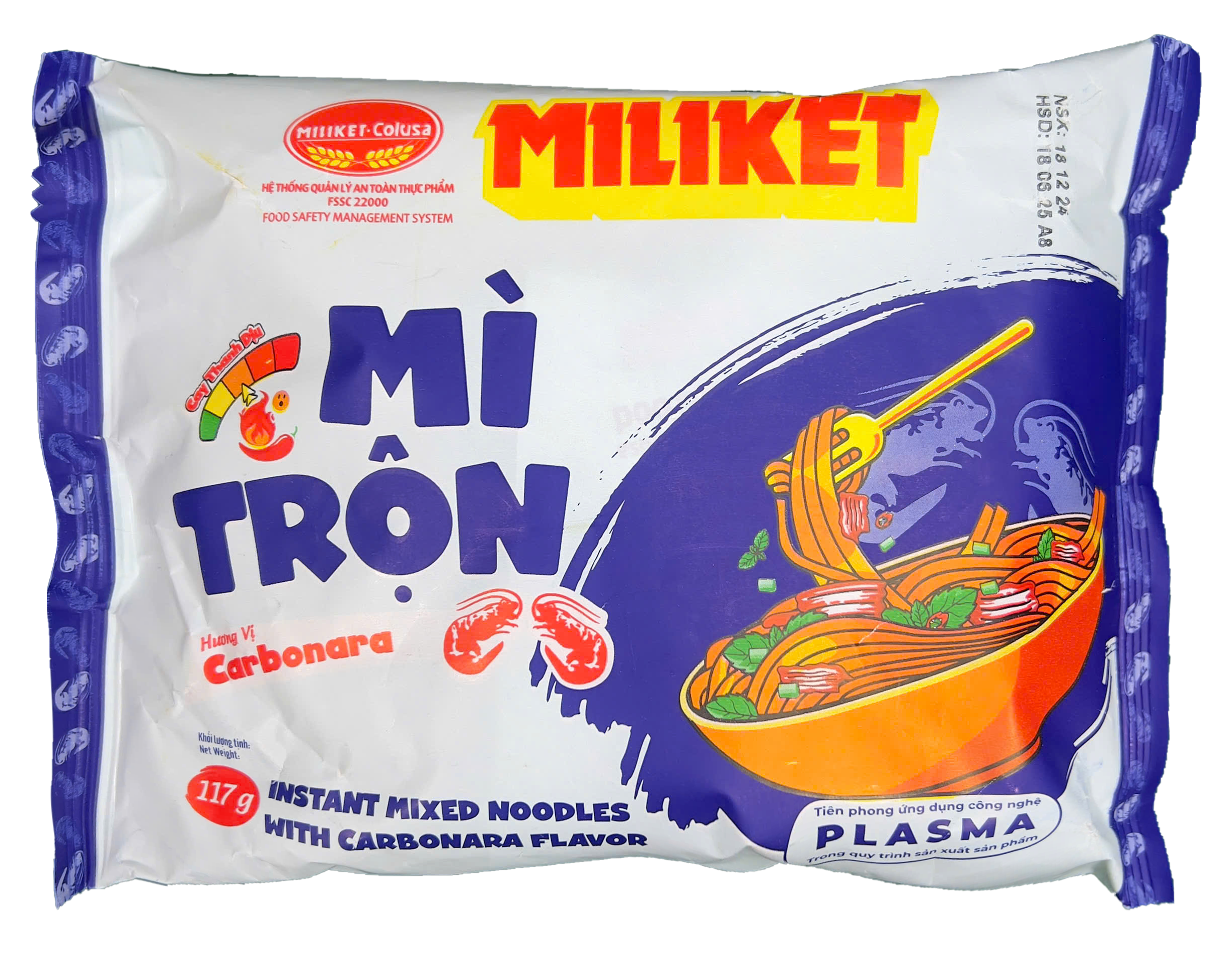 Mì Trộn hương vị Carbonara