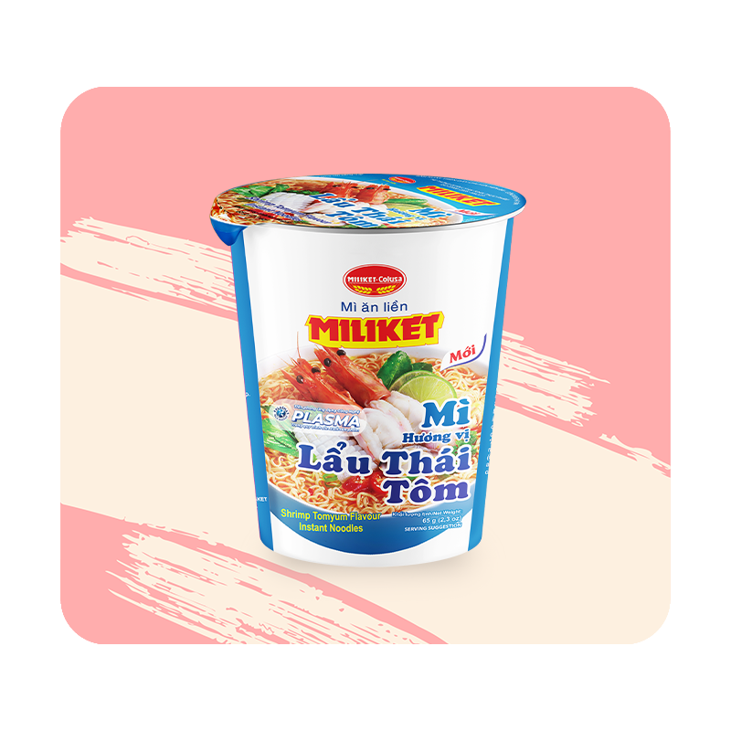Mì hương vị Lẩu Thái Tôm Miliket