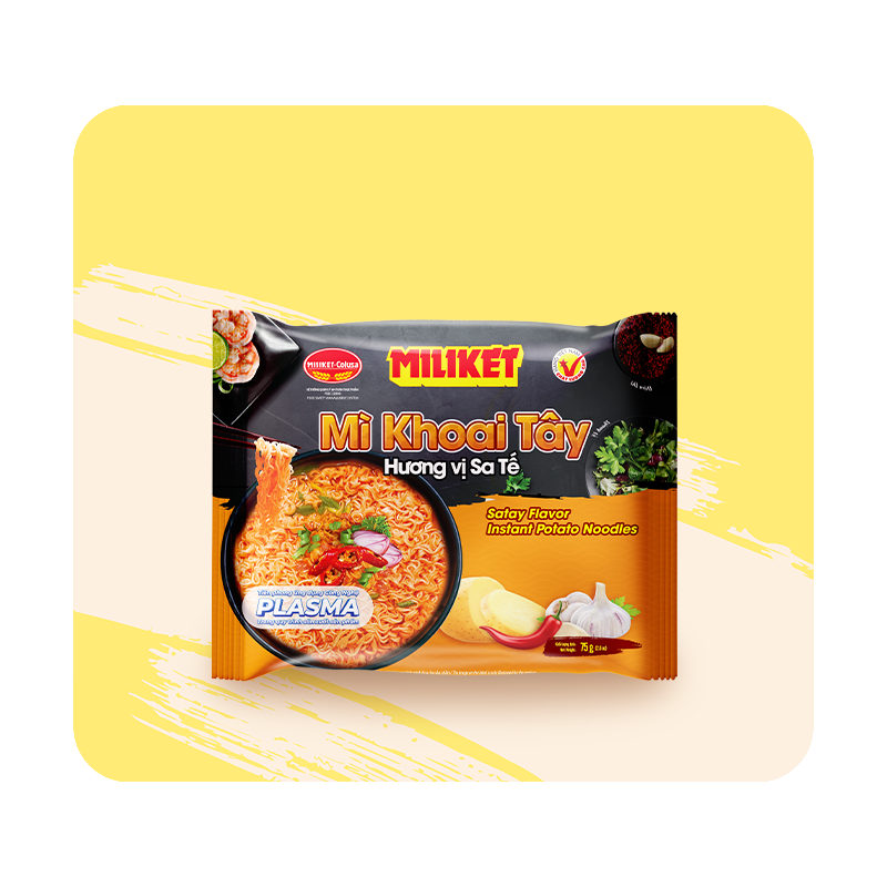 Mì Khoai Tây hương vị Sa Tế 