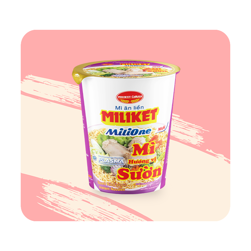 Mì hương vị Sườn 